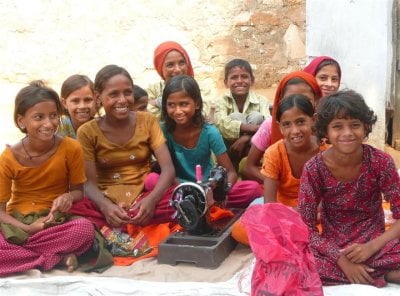 a class organised by End Poverty