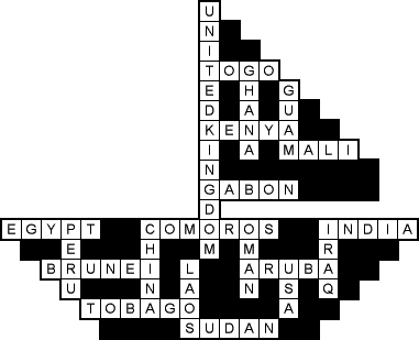 The Ecotourism Crossword - Copyright ECOCLUB.com 2002 - 2003