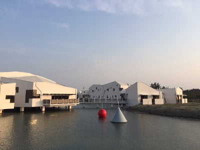 The new visitor centre in Taijiang National Park - Photo by Pina Wu