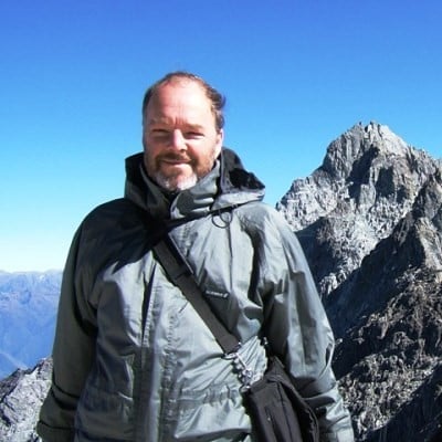 Ben Box at Pico Bolívar in Venezuela