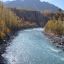 The river Yarkhun at Booni, Northern Chitral