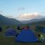 Tourists Camping Site at Shandur, Chitral, Northern Pakistan