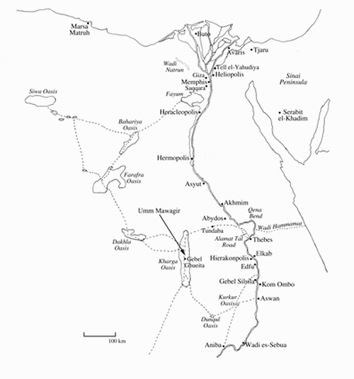 Figure 3‑3: Oases of Western Desert