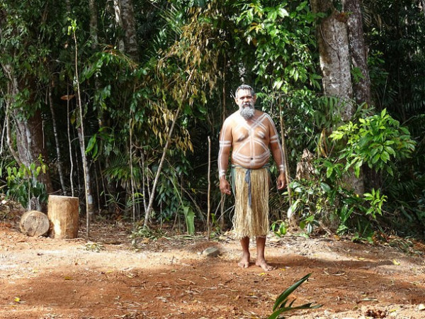 William Clark Enoch of Queensland. Aboriginal and Torres Strait Islander people, who comprise only 2.5 per cent of Australia’s nearly 24 million population, are part of the oldest continuing culture in the world. Credit: Neena Bhandari/IPS