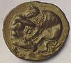 Hercules strangles the Lion of Nemea